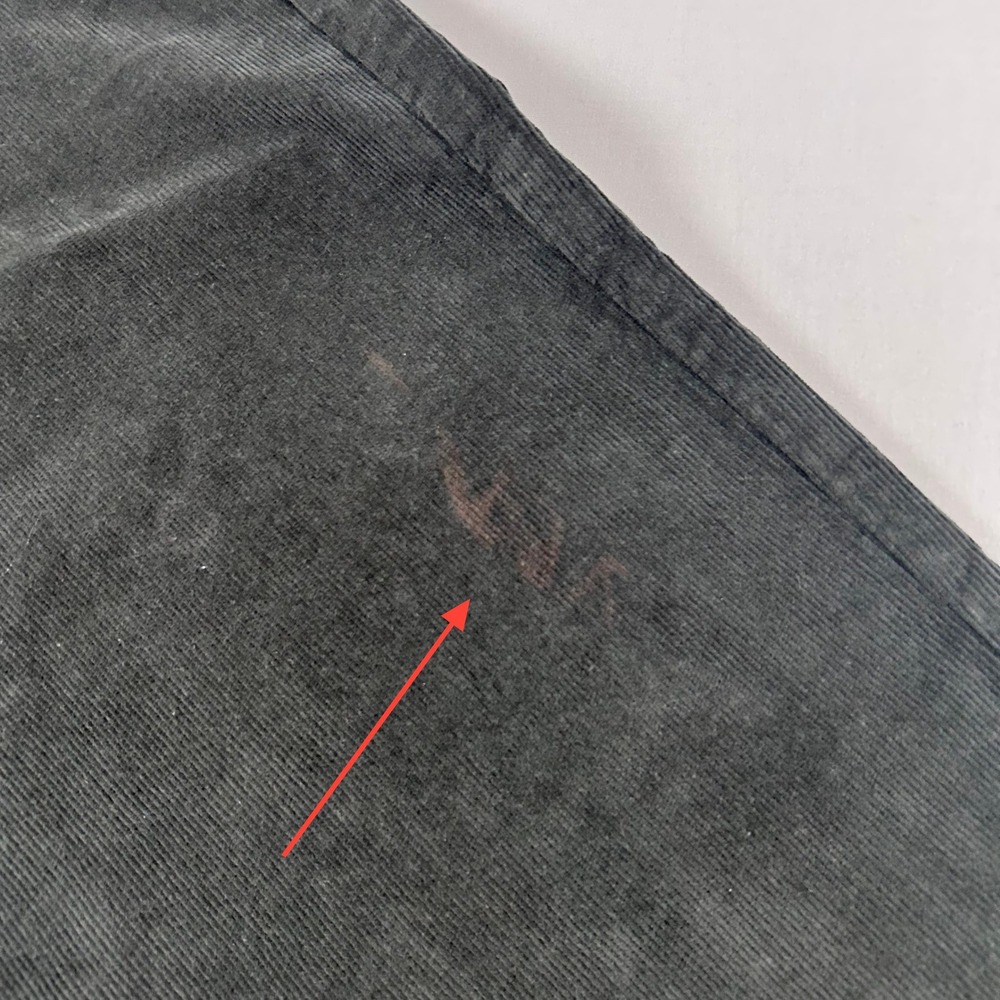 Faherty Corduroy Pants Mens 40 Gray Stretch Terry 5 Pocket Slim Straight Cotton - Picture 7 of 13